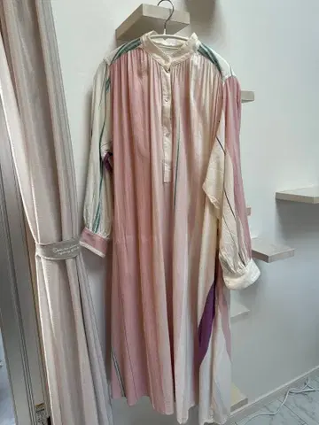 tamaki niime 스모크 1점 모노 면 100% 원피스