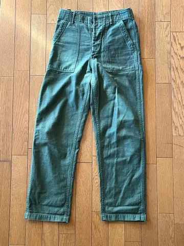 orslow 워크 팬츠 프론트 버튼 XS