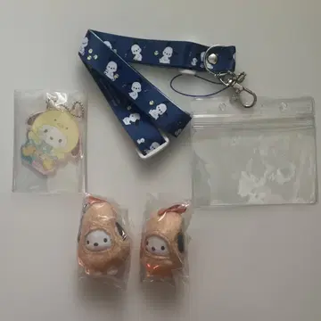 포차코 스트랩, 아크릴 키링, 치비토모 2체 세트