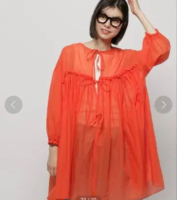 2WAY 보일 개더 원피스 니코앤드 레드