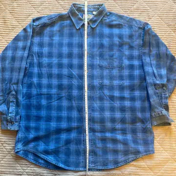 [90s] LL Bean 체크 셔츠