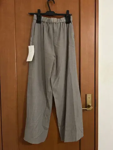 [ 미사용 새상품 정가 21000엔 ] anabuki 그레이 와이드 팬츠