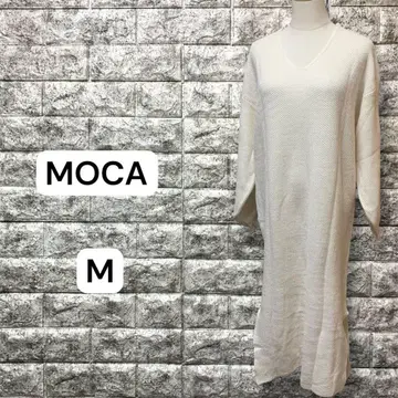 셀렉트모카 SELECT MOCA 니트 롱 원피스 편직 M