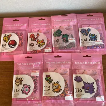 포켓몬 나노비즈 7개 세트