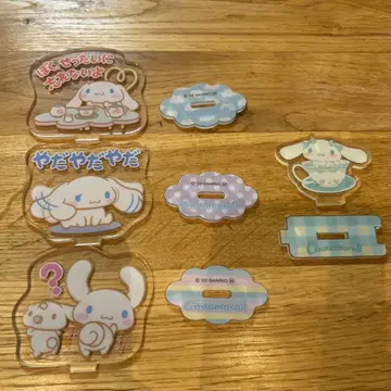 시나모롤 아크릴 스탠드 4개 세트