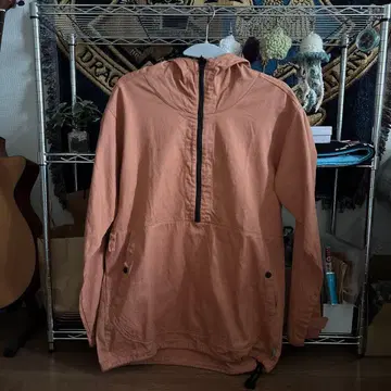 아노락 후드티 오렌지 모드 스트릿 FieldCore