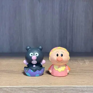 호빵맨 손가락 인형 레트로 소프트 비닐 마스코트 모여라 호빵맨