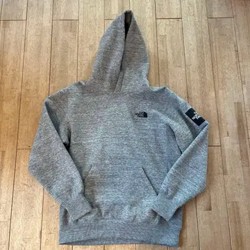 The North Face 그레이 후드 부착 후드티