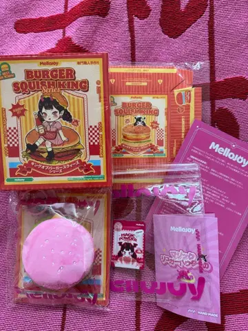 mellojoy 킹 오브 버거 스퀴즈 시리즈 [ 두근거리는 버거 ]