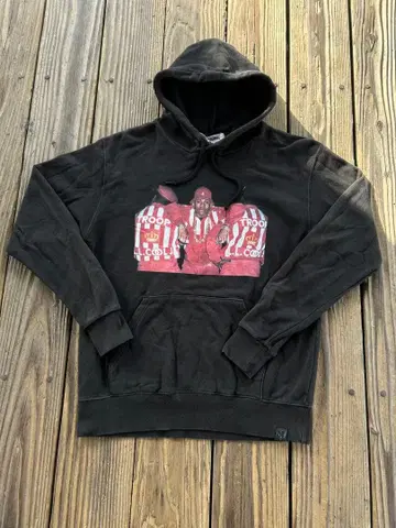 TROOP 90s HIPHOP 사진 후드티 블랙 THE RICKFORD