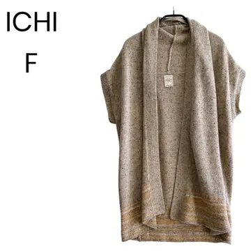 ICHI 니트 가디건 내추럴 레이어드 성숙 캐주얼 1557