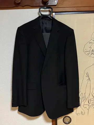 CHRISTIAN ORANI 블랙 비즈니스 정장 자켓