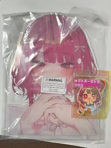 다니마루 아크릴 안경 스탠드 스티커 C107 츠지나카 미호