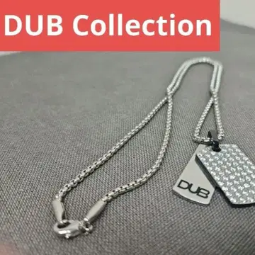 [ DUB Collection ] 목걸이 실버 스톤 장식 목걸이