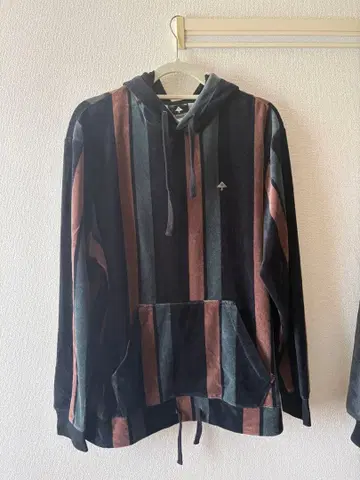 Lifted Research Group 스트라이프 후드티 L 사이즈