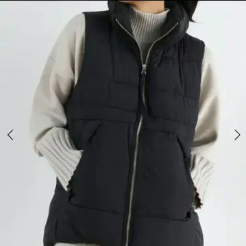 블랙 다운 베스트 메독 새상품