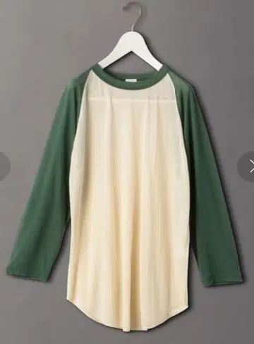 6 (로쿠) 코튼 시어 래글런 상의