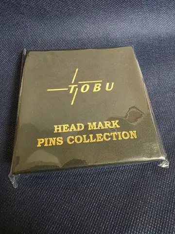 미개봉 새상품 Tobu HEAD MARK PINS COLLECTION