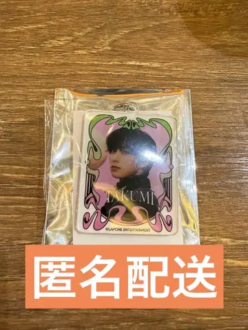 INI 오자키 타쿠미 아크릴 키링 아크키 109 POPUPSTORE