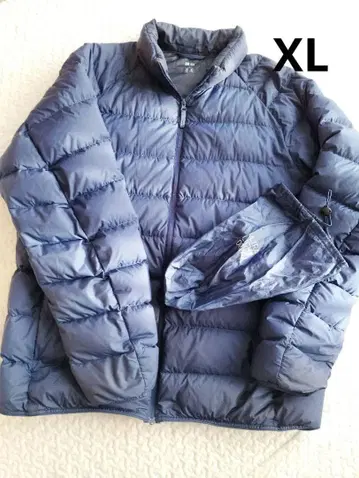 유니클로 다운 자켓 울트라 라이트 다운 네이비 XL