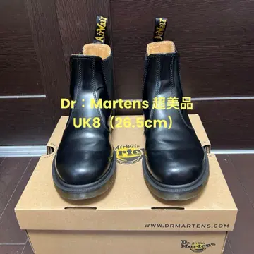 한 번만 사용! 새상품급! Dr. Martens 블랙 첼시 부츠