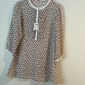 MCGREGOR 꽃무늬 7부 소매 튜닉