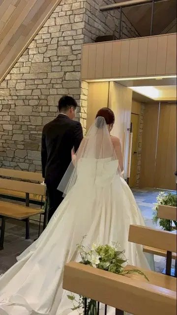 웨딩 베일 더 트리트 드레싱