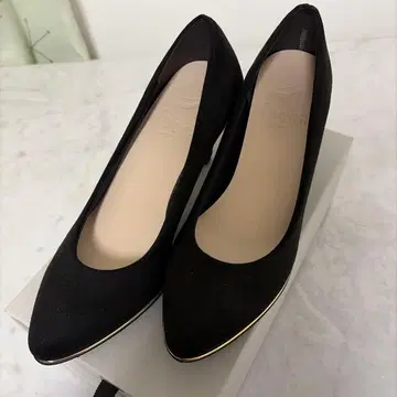 fucca 블랙 하이힐 24.5cm