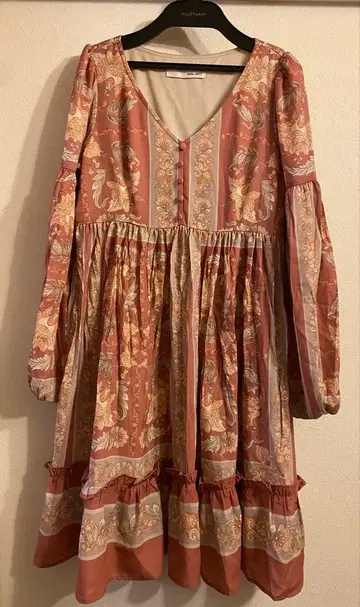 로얄 파티 꽃무늬 원피스