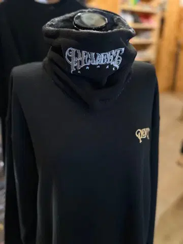 자수 로고 넥워머 안쪽 보아 Gangsta NW