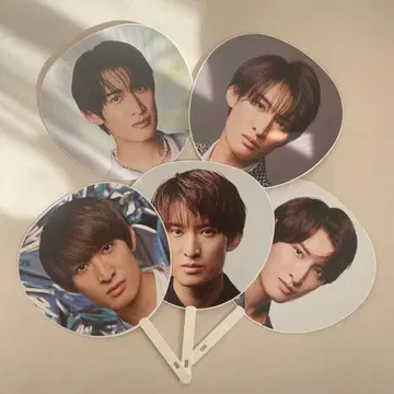 SnowMan 무카이 코지 부채 5개 세트