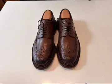 THE TRIPLE WELT 브라운 가죽 신발 7 1/2