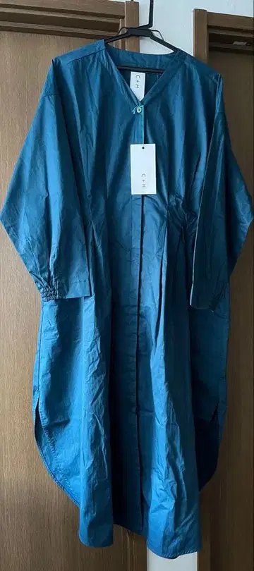 C+E 블루 셔츠 100% 코튼