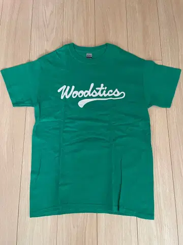 Woodstics 그린 티셔츠 M 사이즈