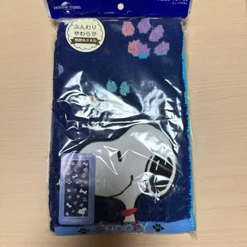 유니버셜 USJ 스누피 페이스 타월