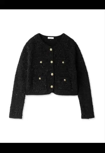 FRAY I.D 프레이 아이디 믹스 트위드 니트 가디건