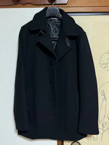 JOHN PEARSE 피코트 블랙