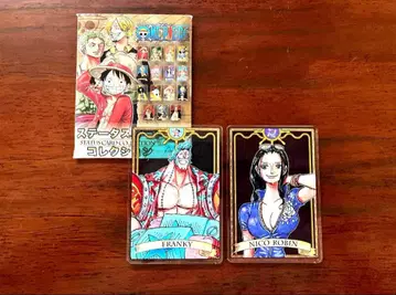 원피스 스탯 카드 컬렉션 로빈 프랭키