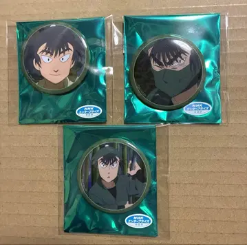 닌타마 군사 캐릭터 배지 컬렉션 식만 3종