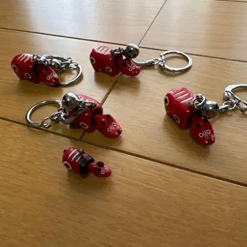 아카베코 키링 5개 세트