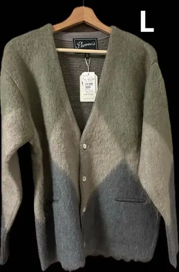 페로우즈 PHERROW'S 올리브 가디건 L