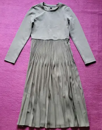 유니클로 롱 원피스 XS