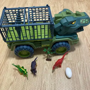 공룡 트럭 공룡 피규어 포함
