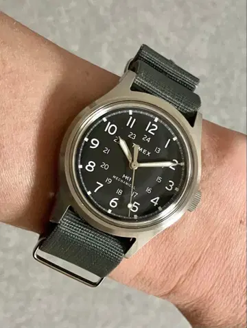 [컨디션 최상] TIMEX MK1 수동 와인딩 36mm 밀리터리 워치