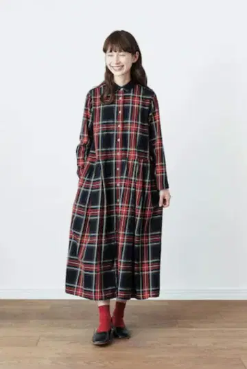 [써니클라우드] pon님의 체크 원피스 타탄 체크 MP