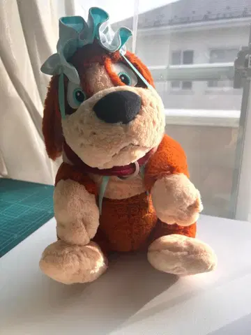 디즈니랜드 플러피 플러시 봉제 인형 피터팬 나나