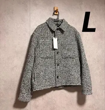 ZARA 자라 포켓 부착 텍스처 셔츠 자켓 L