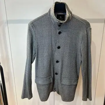 BEAUTY & YOUTH 체크 무늬 테일러드 자켓 S