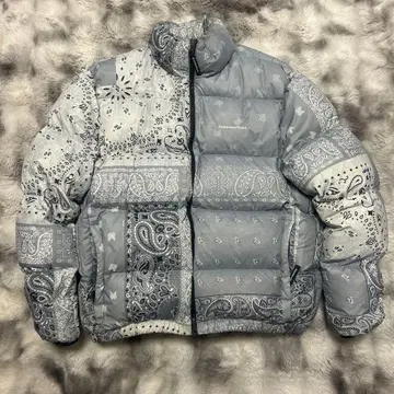 thisisneverthat 반다나 패턴 다운 자켓