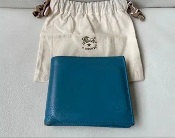 일비종떼 블루 접이식 지갑